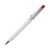 Balpen Semyr Chrome hardcolour, Wit / Rood