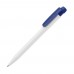 Kugelschreiber Ingeo TM Pen hardcolour, Weiss / Dunkelblau