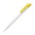 Balpen Ingeo TM Pen hardcolour, Wit / Geel