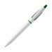 Ball pen S! hardcolour, White / Green