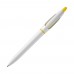 Ball pen S! hardcolour, White / Yellow