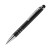 Balpen stylus metaal, Zwart