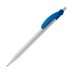 Cosmo ball pen hardcolour, White / Royal Blue