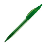 Balpen Cosmo transparant, Transparant / Groen