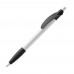 Cosmo ball pen rubber grip HC, White / Black