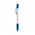 Cosmo ball pen rubber grip HC, White / Royal Blue