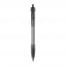 Balpen Cosmo grip transparant, Transparant / Zwart