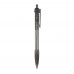 Balpen Cosmo grip transparant, Transparant / Zwart