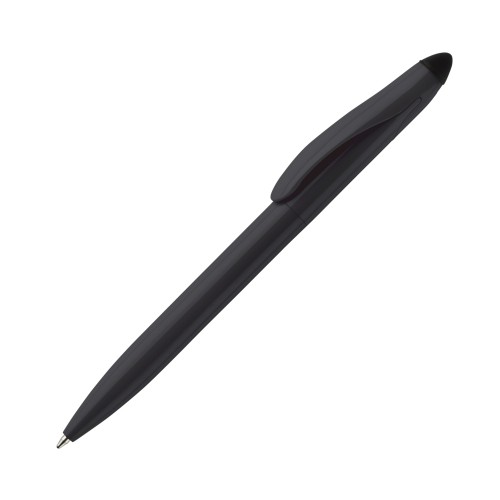 Ball pen Touchy stylus hardcolour, Black / Black