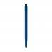 Balpen Touchy stylus hardcolour, Donkerblauw / Zwart
