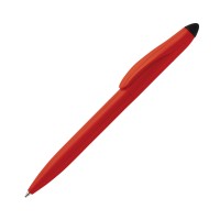 Ball pen Touchy stylus hardcolour, Red / Black