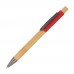 Balpen Madrid bamboe, Rood