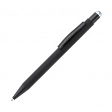Balpen New York stylus metaal, Zwart / Zilver