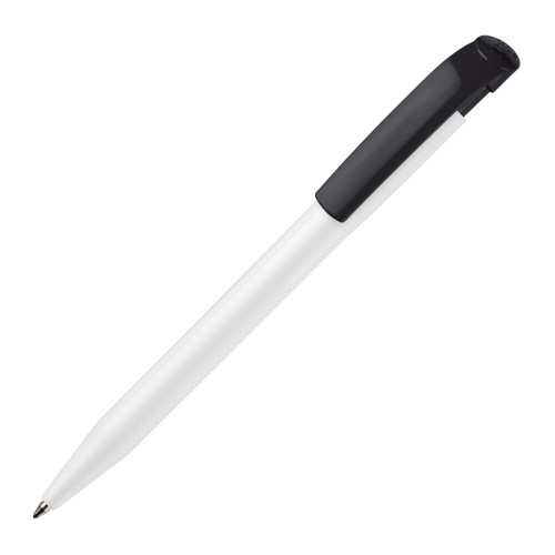 Balpen S45 hardcolour, Wit / Zwart Balpen S45 hardcolour, Wit / Zwart