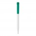Ball pen S45 hardcolour, White / Dark Green