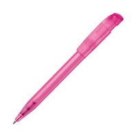 Balpen S45 Clear transparant, Transparant / Roze
