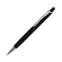 Balpen Monaco Metaal soft touch, Zwart
