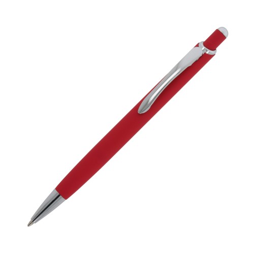 Balpen Monaco Metaal soft touch, Rood Balpen Monaco Metaal soft touch, Rood