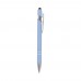 Ball pen Paris Metal soft touch, Pastel Blue