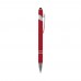 Balpen Paris Metaal soft touch, Rood