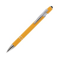 Balpen Paris Metaal soft touch, Geel