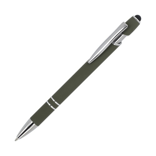 Ball pen Paris Metal soft touch, Dried Green