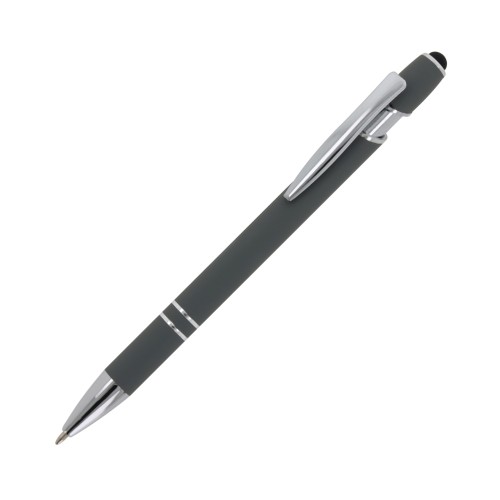 Balpen Paris Metaal soft touch, Grijs