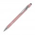 Ball pen Paris Metal soft touch, Pastel pink