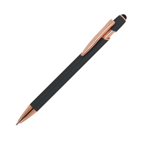 Balpen Paris Luxe Metaal rubberised, Grijs