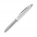 Balpen Shine stylus metaal, Wit