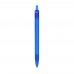 Ball pen ocean bound paper clip, Transparent / Dark blue