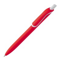 Balpen ClickShadow soft touch R-ABS, Rood