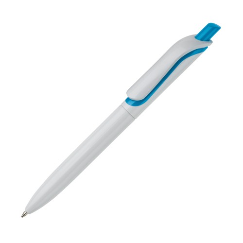 Ball pen Click Shadow Made in Germany, White / Light Blue Ball pen Click Shadow Made in Germany, White / Light Blue