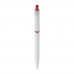 Balpen Click shadow Made in Germany, Wit / Rood