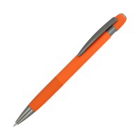 Aluminium-Kugelschreiber Toulouse Softtouch, Orange