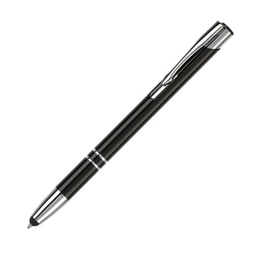 Ball pen Alicante stylus metal, Black