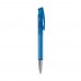 Avalon ball pen metal tip transparent, Transparent / Blue