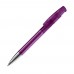 Avalon ball pen metal tip transparent, Transparent / Purple