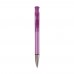 Avalon ball pen metal tip transparent, Transparent / Purple