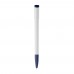 Deniro ball pen hardcolour, White / Dark blue