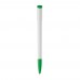 Deniro ball pen hardcolour, White / Green