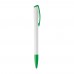 Deniro ball pen hardcolour, White / Green