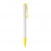 Balpen Deniro hardcolour, Wit / Geel