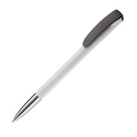 Deniro ball pen metal tip HC, White / Black