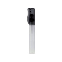 Reinigungsspray für die Hände 8ml, Transparent / Schwarz