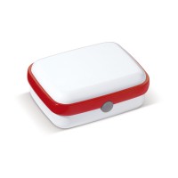 Lunchbox fresh 1000ml, White / Red
