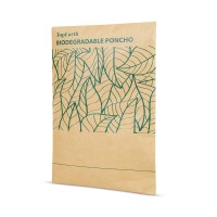 Biodegradable rain poncho, Nature