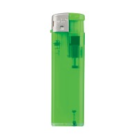 Aansteker Torpedo transparant, Transparant / Lichtgroen