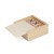 Tic Tac Toe set in wooden box, Wood