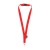 R-PET lanyard, Red